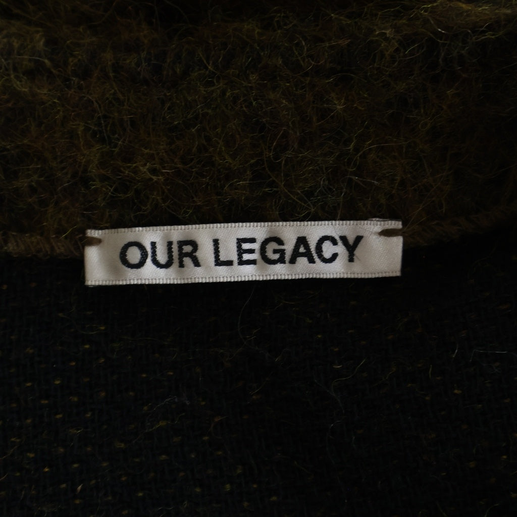 OUR LEGACY(アワーレガシー) シャギーニット Vネックカーディガン 1679-343-3241 ブラウン