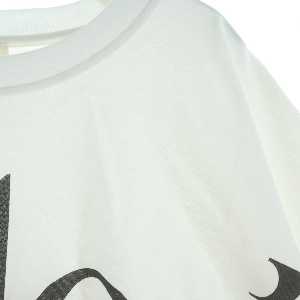 Chloe(クロエ) ロゴプリント コットン半袖カットソー Tシャツ CH24AJH09183101S ホワイト レディース