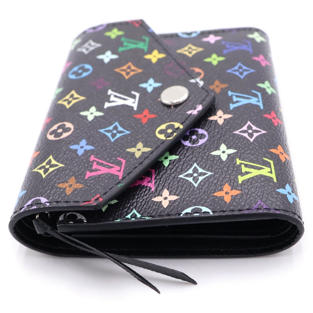 LOUIS VUITTON(ルイヴィトン) マルチモノグラム ポルトフォイユ ヴィクトリーヌ 三つ折り財布 M14163 ブラック