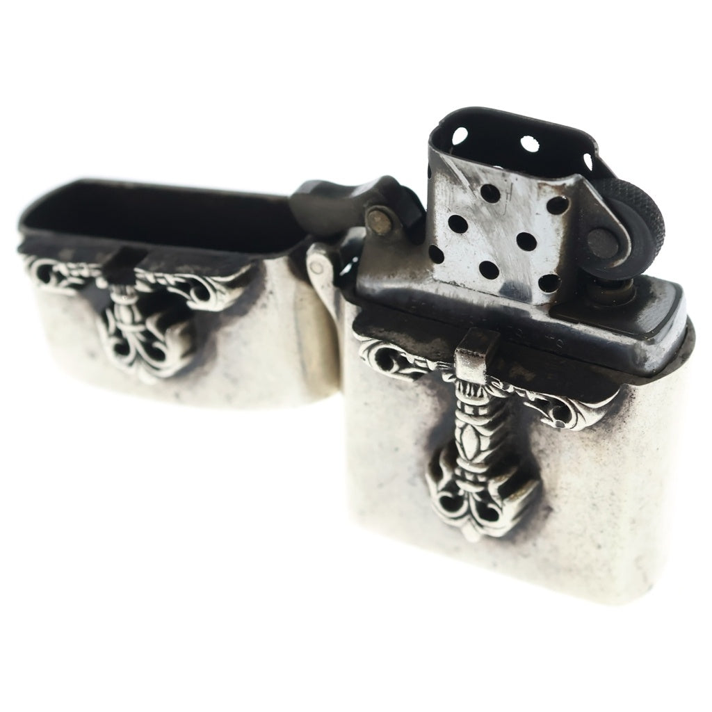CHROME HEARTS(クロムハーツ) ZIPPO LIGHTERZ-V5 フィリグリークロス ジッポライター シルバー