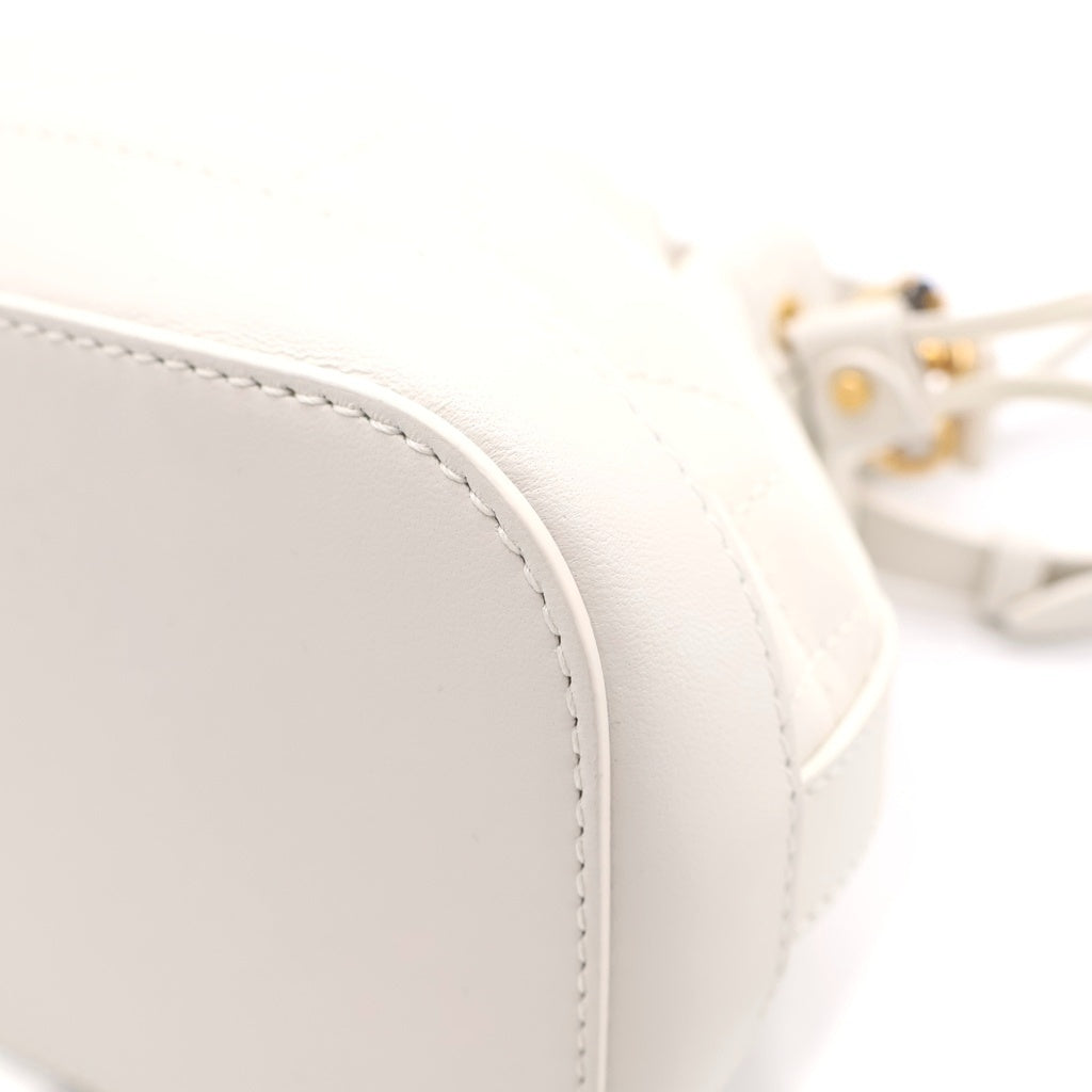 DIOR(ディオール) JOLIE スモール バケットバッグ ショルダーバッグ ホワイト M2780UNKW レディース