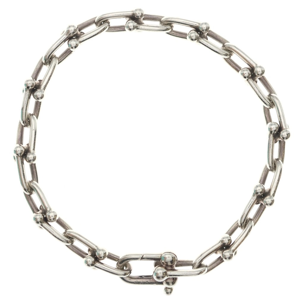 TIFFANY & Co.(ティファニー) Hardware Small Link Bracelet ハードウェア スモールリンク ブレスレット シルバー レディース