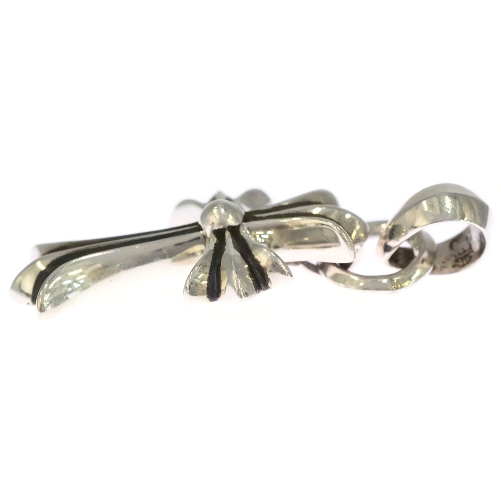 CHROME HEARTS(クロムハーツ) CH CRS SML W/BALE Wベイル スモールCHクロス ペンダントトップ シルバー BCA218