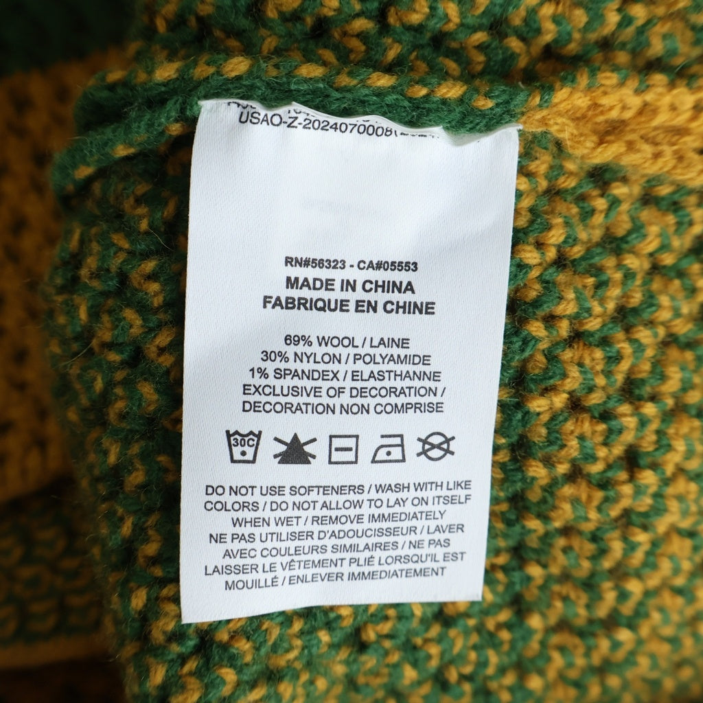 NIKE(ナイキ) xCPFM Crochet Hockey Sweater Chutney HJ5891-712 xカクタスプラントフリーマーケット クロシェ ホッケー セーター イエロー/グリーン HJ5891-712