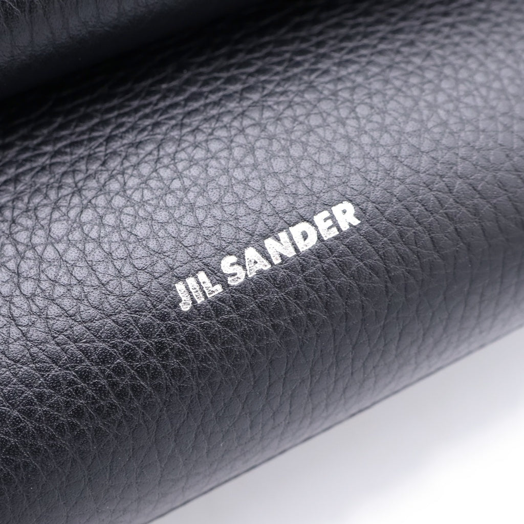 JIL SANDER(ジルサンダー) ENVELOPE MESSENGER MINI エンベロープ メッセンジャー ミニ ショルダーバッグ ブラック レディース