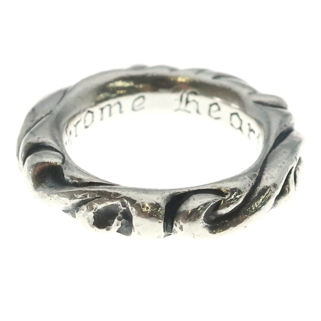 CHROME HEARTS(クロムハーツ) SCRL BAND スクロールバンド リング シルバー BCA351
