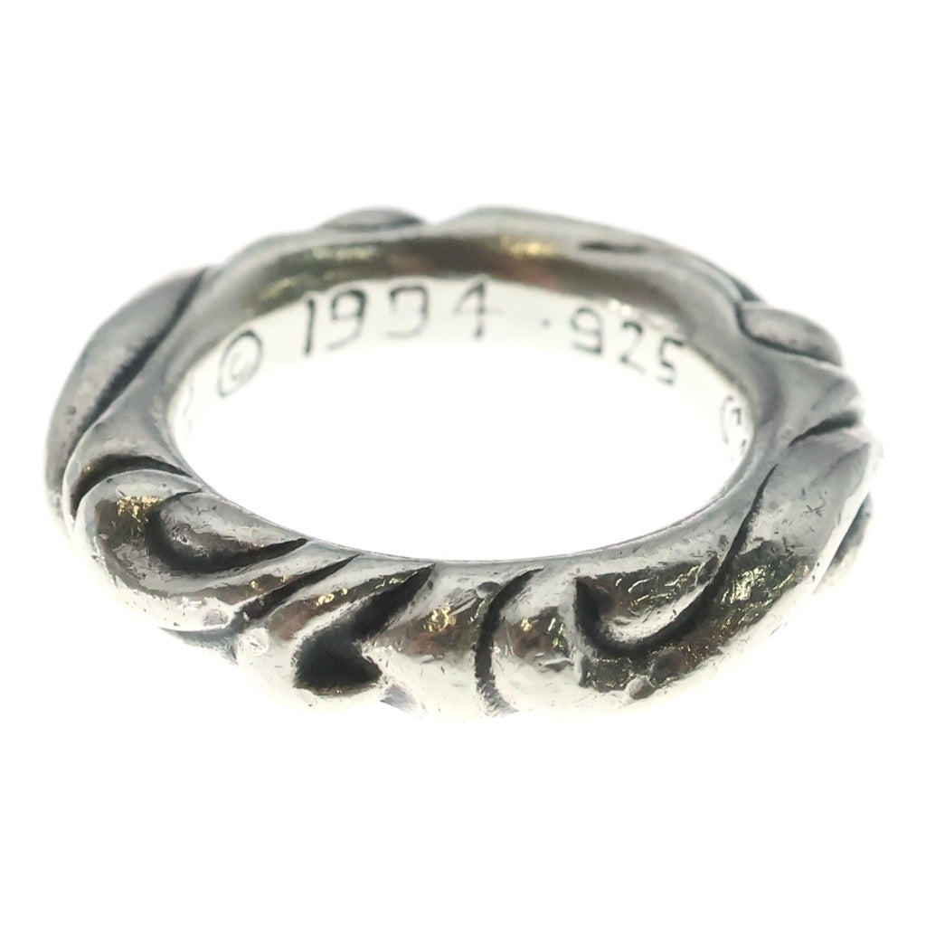 CHROME HEARTS(クロムハーツ) SCRL BAND スクロールバンド リング シルバー BCA351