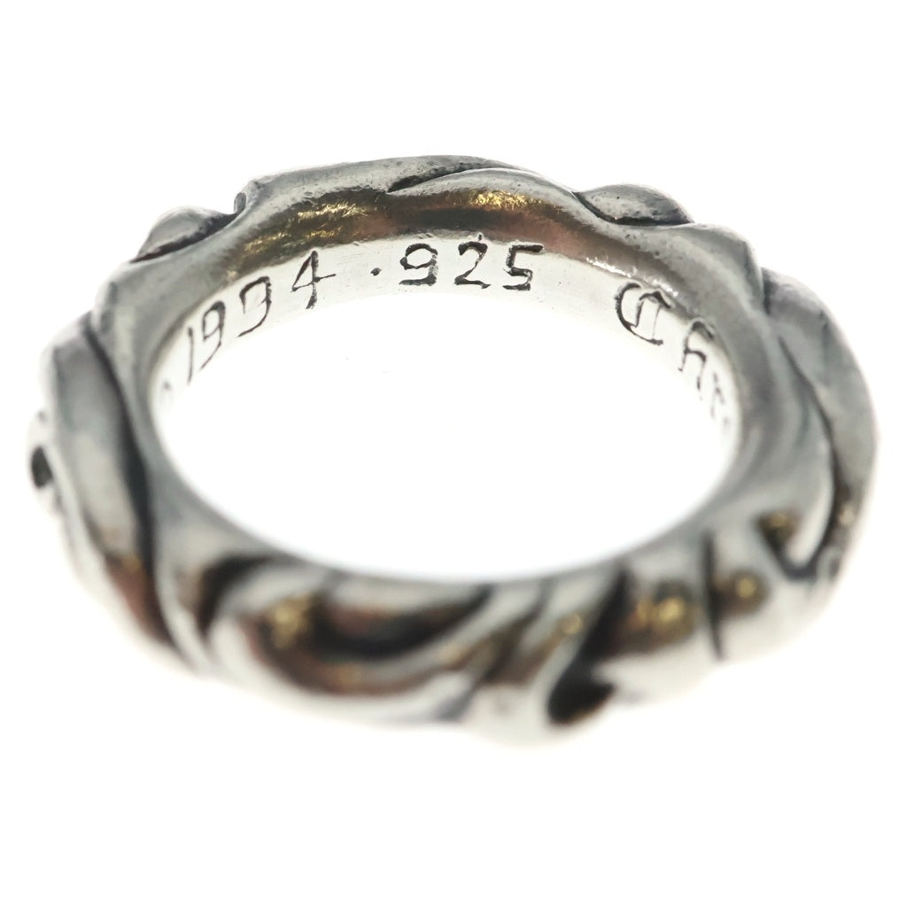 CHROME HEARTS(クロムハーツ) SCRL BAND スクロールバンド リング シルバー BCA351