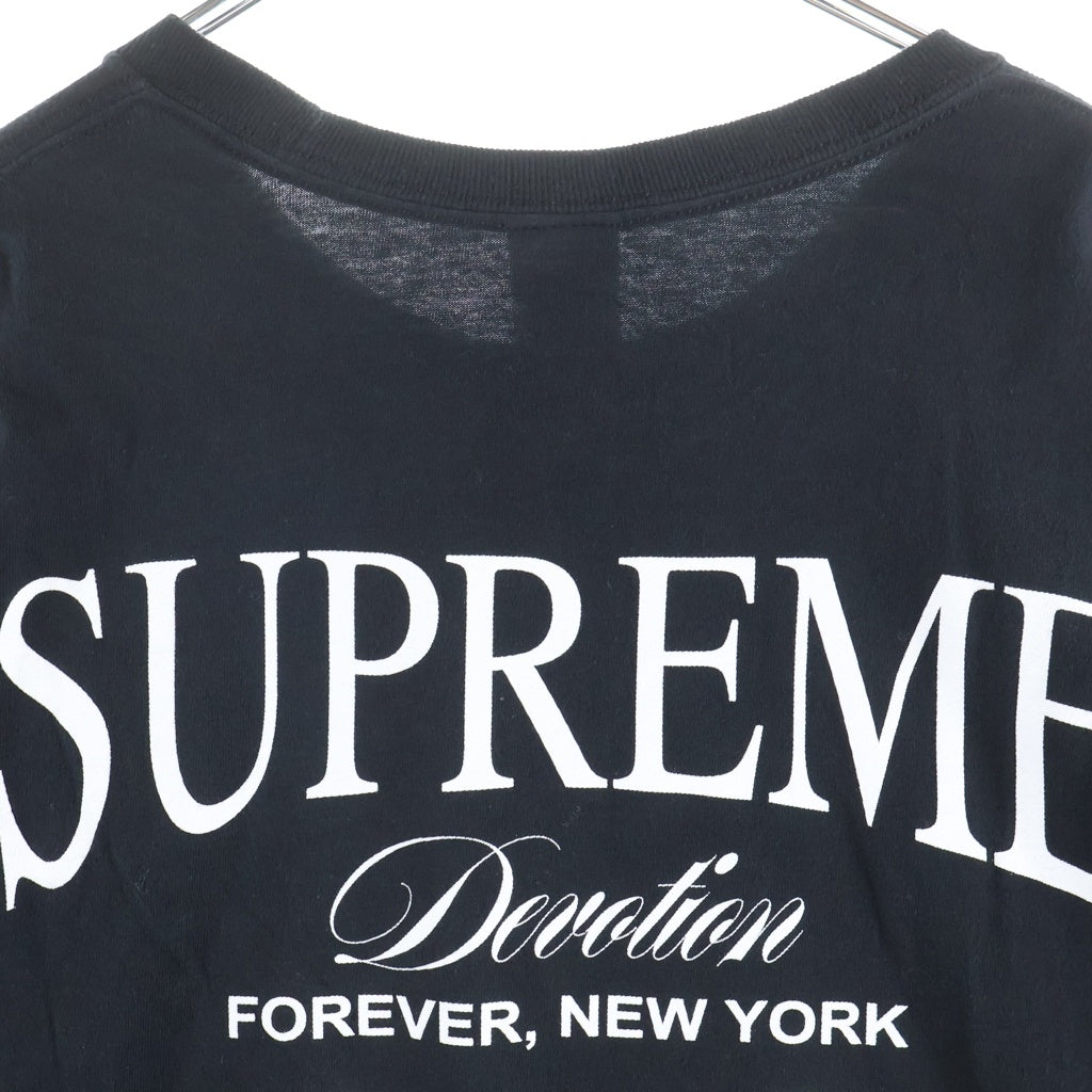 SUPREME(シュプリーム) 25AW Devotion Tee ディヴォーション グラフィック半袖Tシャツ カットソー ブラック -