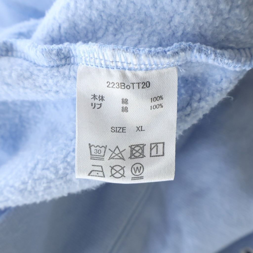 BoTT(ボット) 22AW OG Logo Hoodie 223BoTT20 オージー ロゴ プルオーバーフーディー スウェットパーカー ブルー