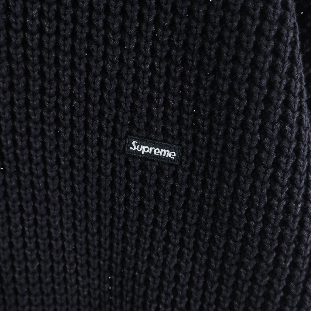 SUPREME(シュプリーム) 26SS Melange Rib Knit Sweater メランジ リブ クルーネック ニットセーター ブラック
