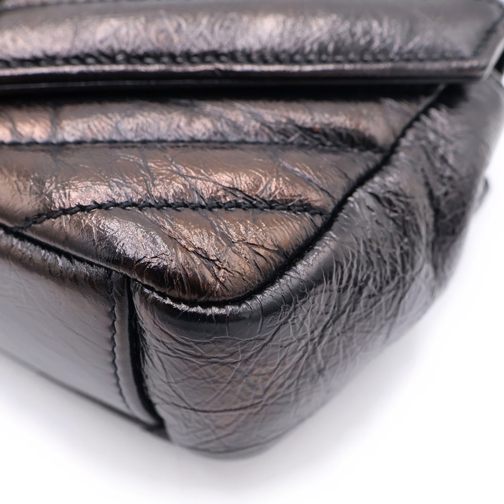 SAINT LAURENT PARIS(サンローランパリ) Quilting Chain Shoulder Bag チャーム付き キルティングチェーンショルダーバッグ ブラック 405671 405671 レディース