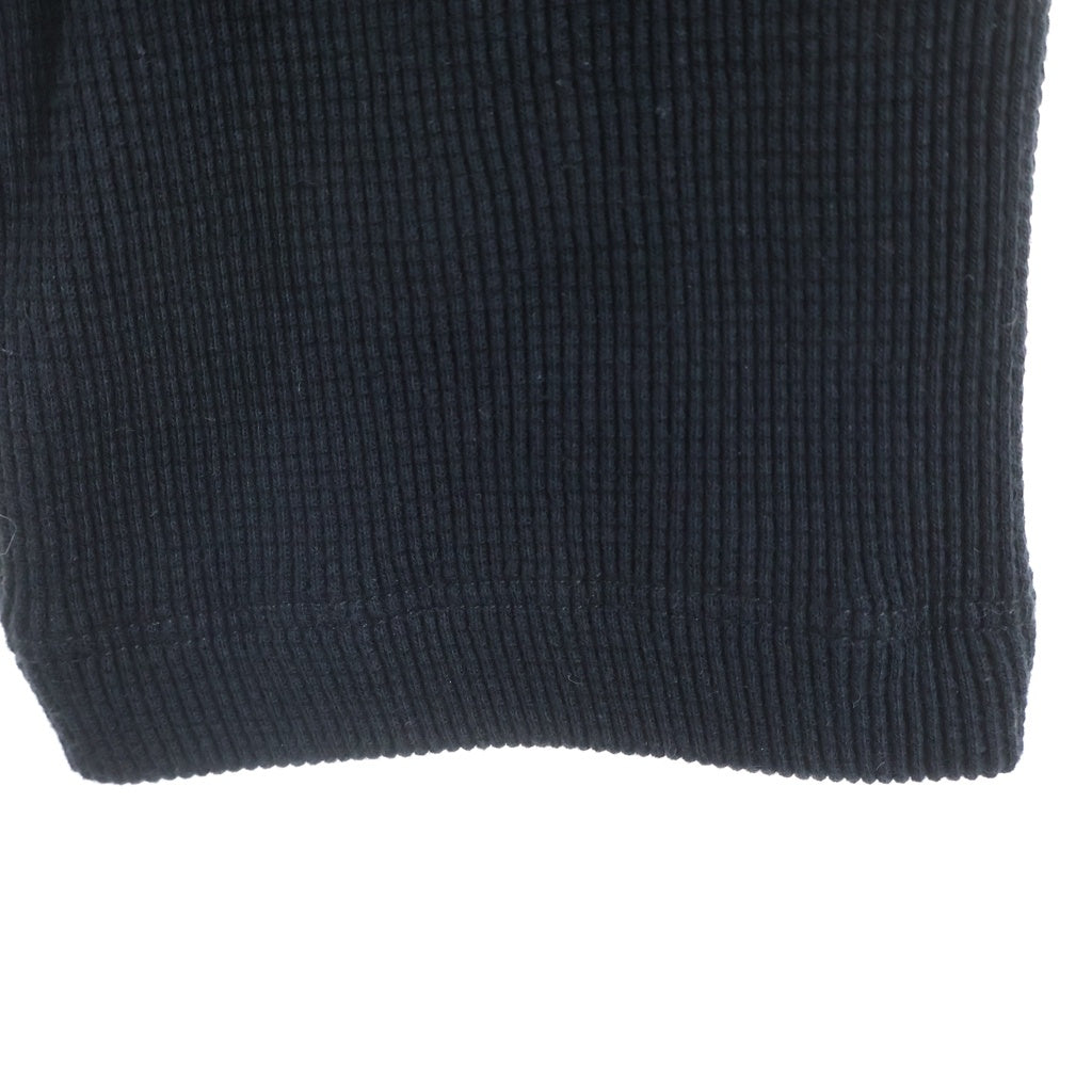 CHROME HEARTS(クロムハーツ) Y NOT クロスパッチ付きコットン長袖カットソー 長袖Tシャツ ブラック