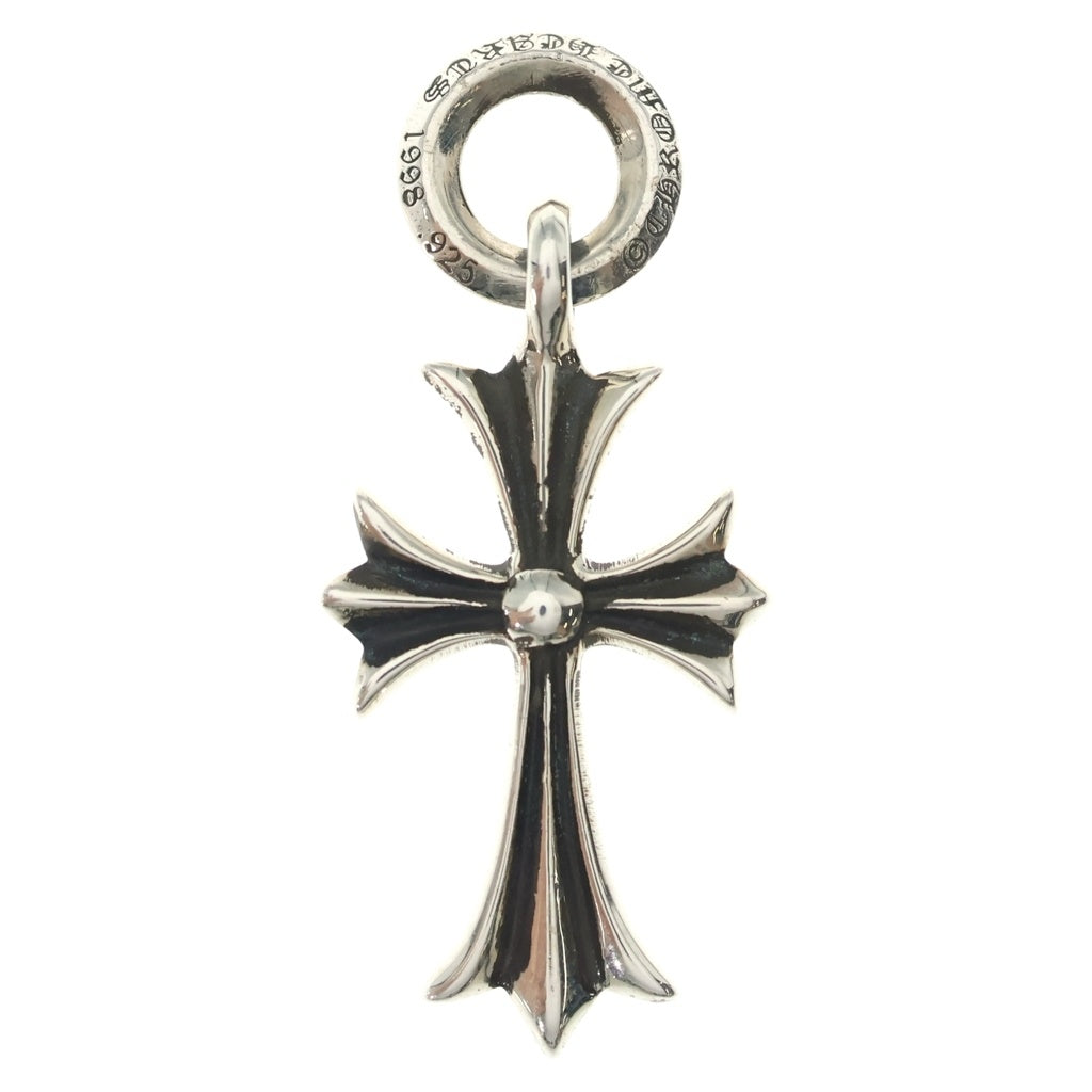 CHROME HEARTS(クロムハーツ) TINY CH CROSS タイニーCHクロス チャーム ネックレストップ シルバー
