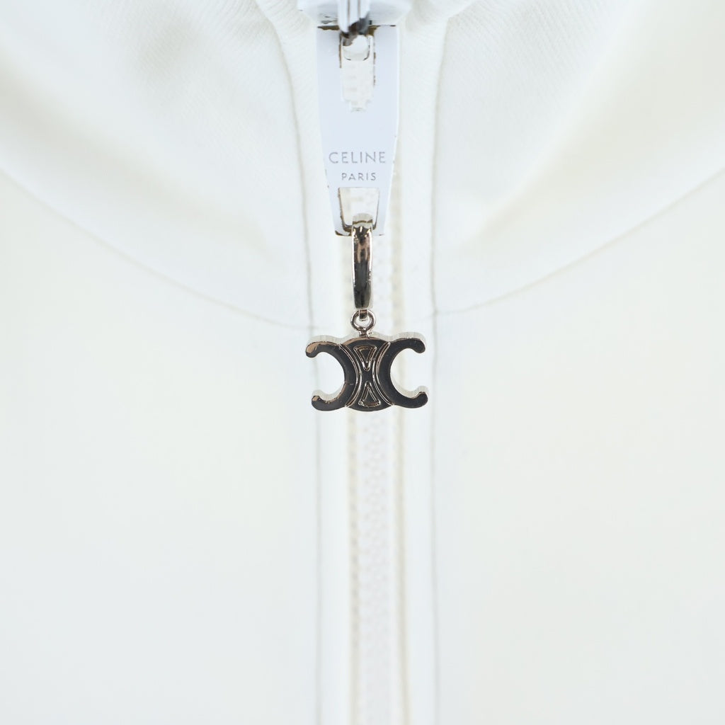 CELINE(セリーヌ) Track Jacket トリオンフジップ トラックジャケット ホワイト 2Y654121O