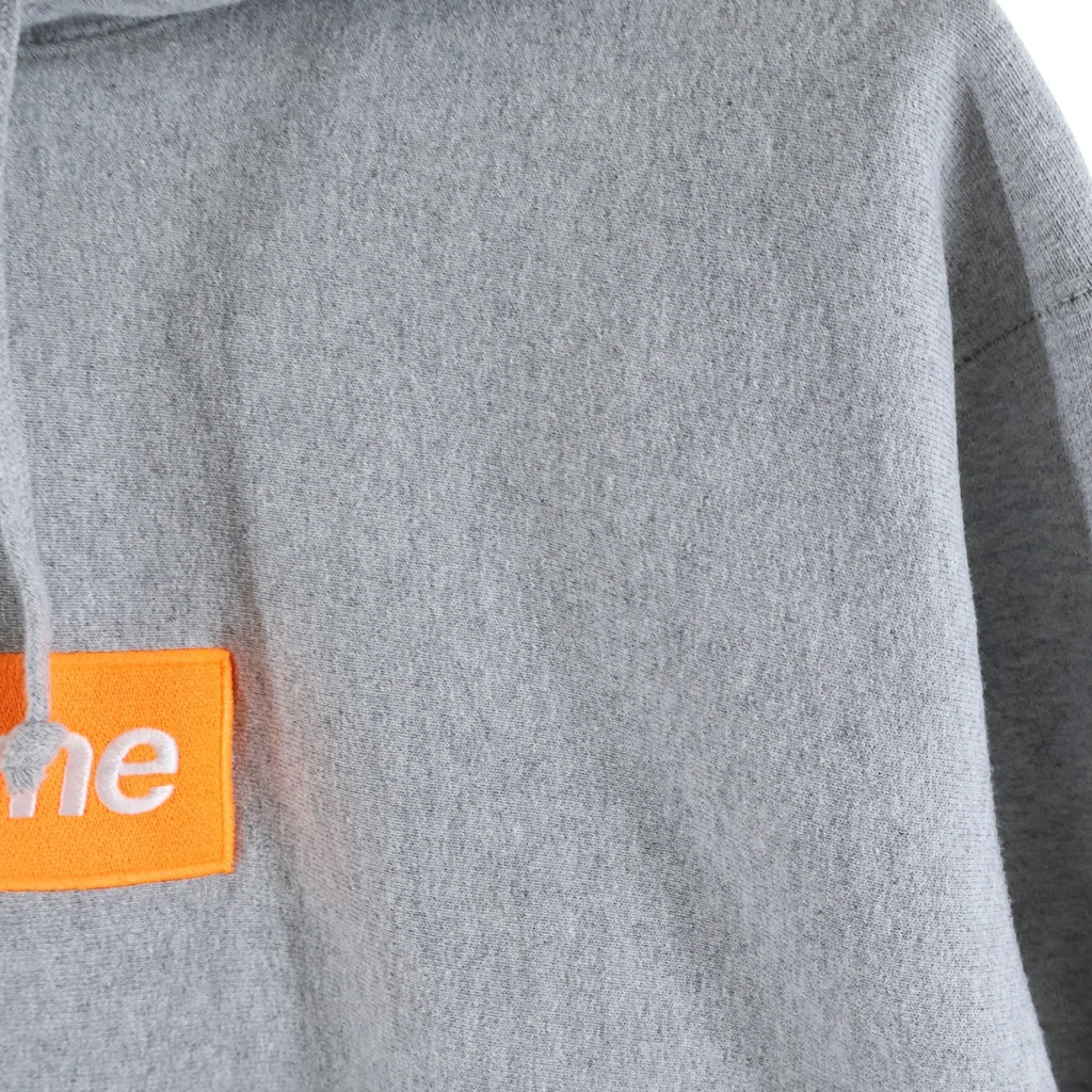 SUPREME(シュプリーム) 17AW Box Logo Hooded Sweatshirt ボックスロゴ プルオーバースウェットパーカー フーディー グレー