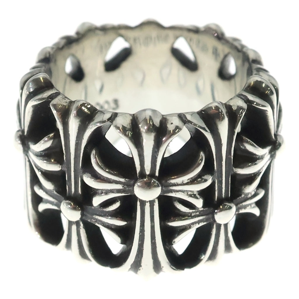 CHROME HEARTS(クロムハーツ) CEMETERY セメタリー クロスリング シルバー BCA339 レディース