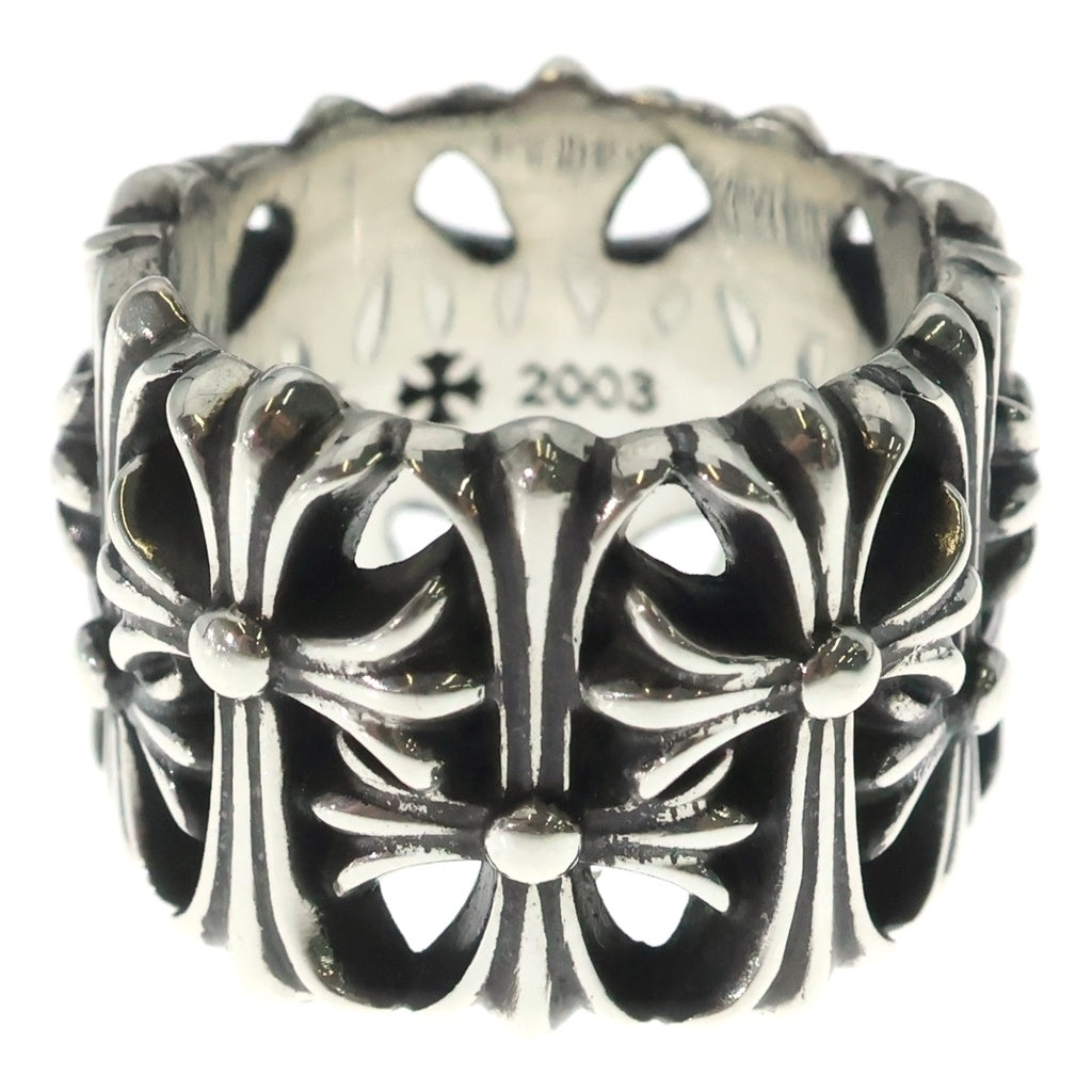 CHROME HEARTS(クロムハーツ) CEMETERY セメタリー クロスリング シルバー BCA339 レディース