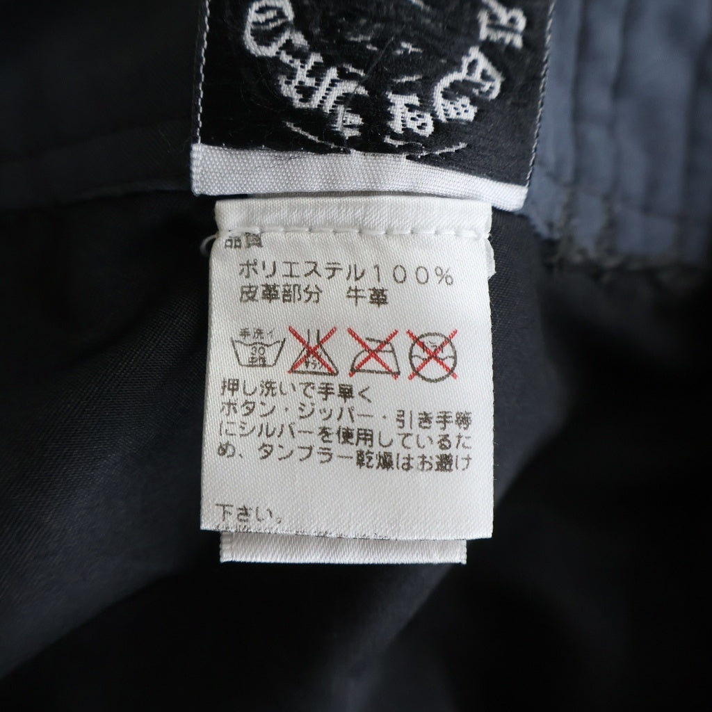CHROME HEARTS(クロムハーツ) STAR SHORTS CHプラス レザーパッチ スタープリント ショーツ ハーフパンツ ショーツ ブラック