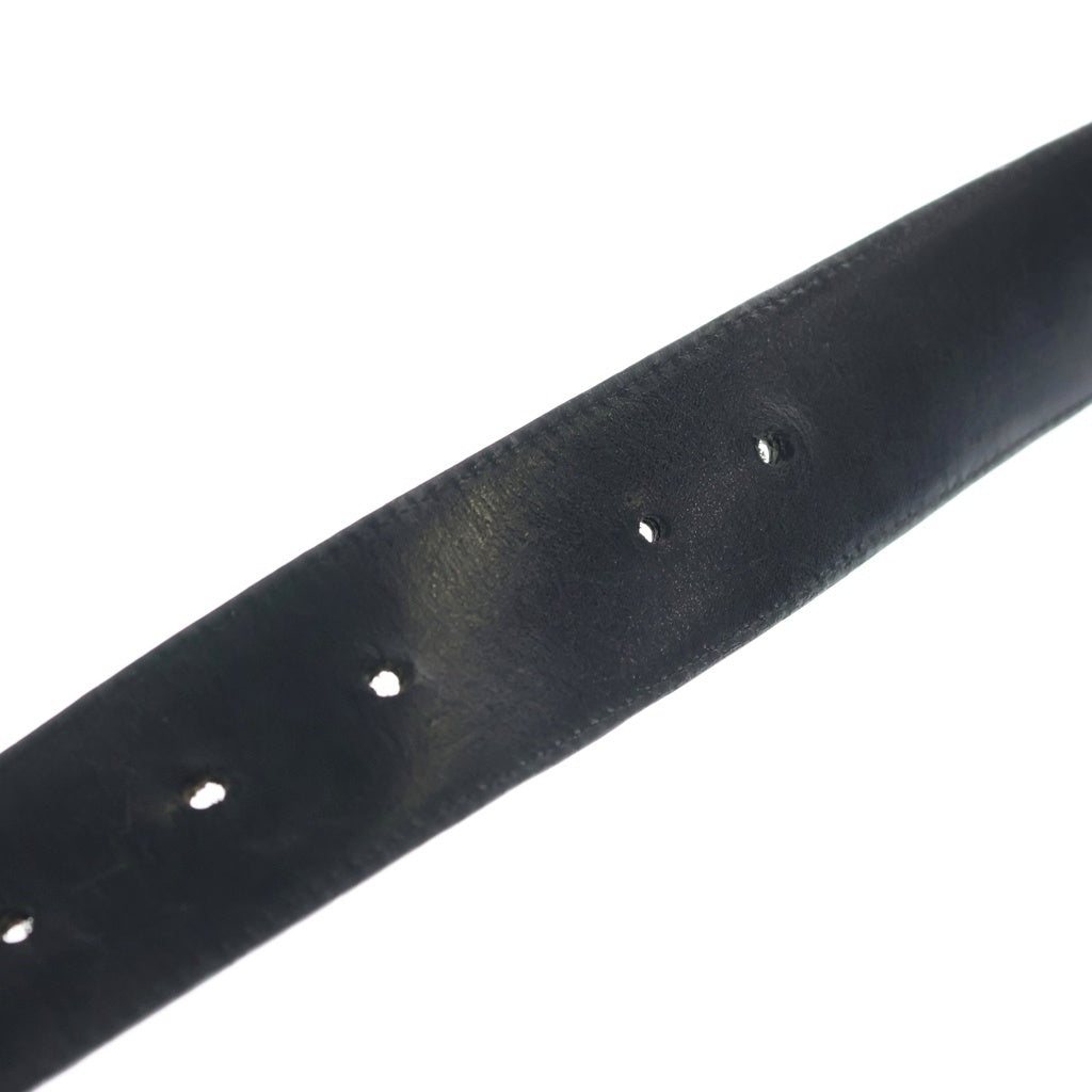 CHROME HEARTS(クロムハーツ) 1.5 STRAP CEMETERY 1.5inchセメタリークロスパッチ セメタリークロスパッチレザーベルト ブラック
