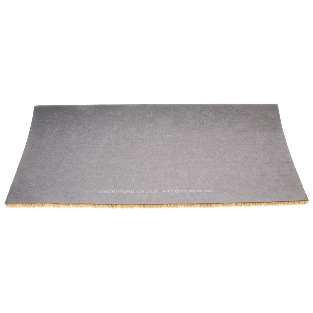 A BATHING APE(アベイシングエイプ) LOGO DOORMAT コア ロゴ ドアマット ブラウン
