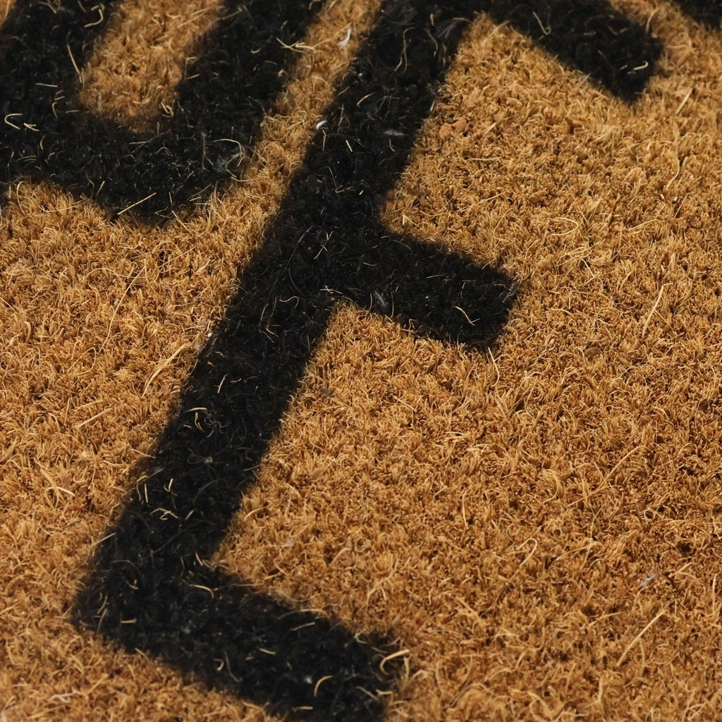 A BATHING APE(アベイシングエイプ) LOGO DOORMAT コア ロゴ ドアマット ブラウン