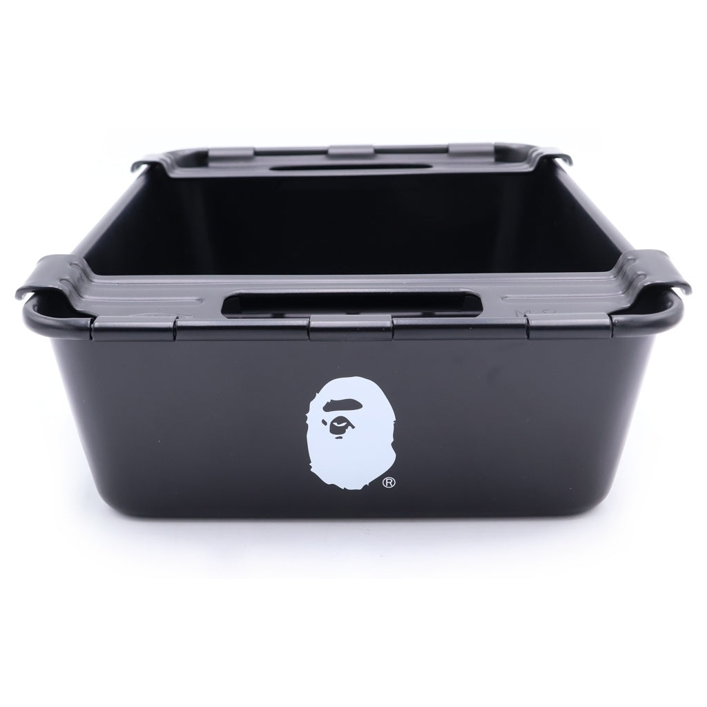 A BATHING APE(アベイシングエイプ) ×TOYOSTEEL STACKING BOX ×東洋スチール スタッキングマルチ ボックス ブラック