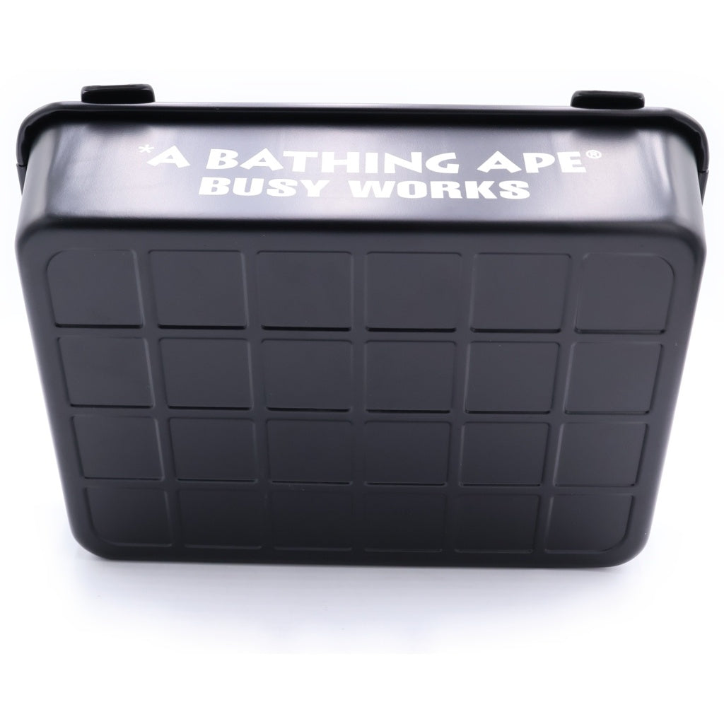 A BATHING APE(アベイシングエイプ) ×TOYOSTEEL STACKING BOX ×東洋スチール スタッキングマルチ ボックス ブラック