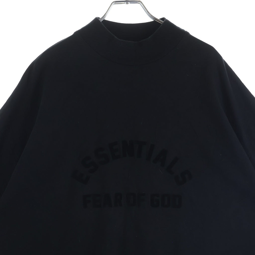 FEAR OF GOD ESSENTIALS(フィアオブゴッド エッセンシャルズ) S/S T-SHIRT ラバーロゴ 半袖Tシャツ ブラック