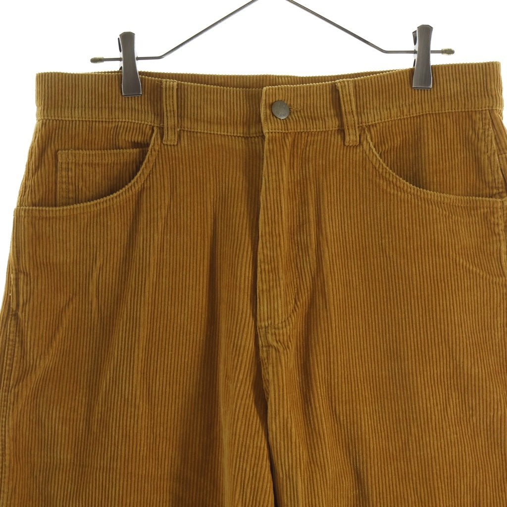 drew house(ドリューハウス) Corduroy Pants コーデュロイ カーペンターパンツ イエロー