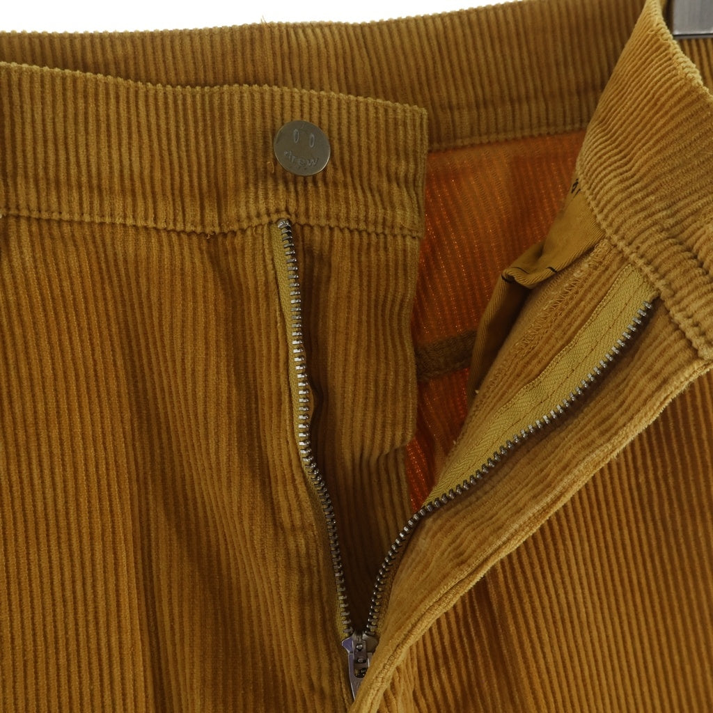 drew house(ドリューハウス) Corduroy Pants コーデュロイ カーペンターパンツ イエロー