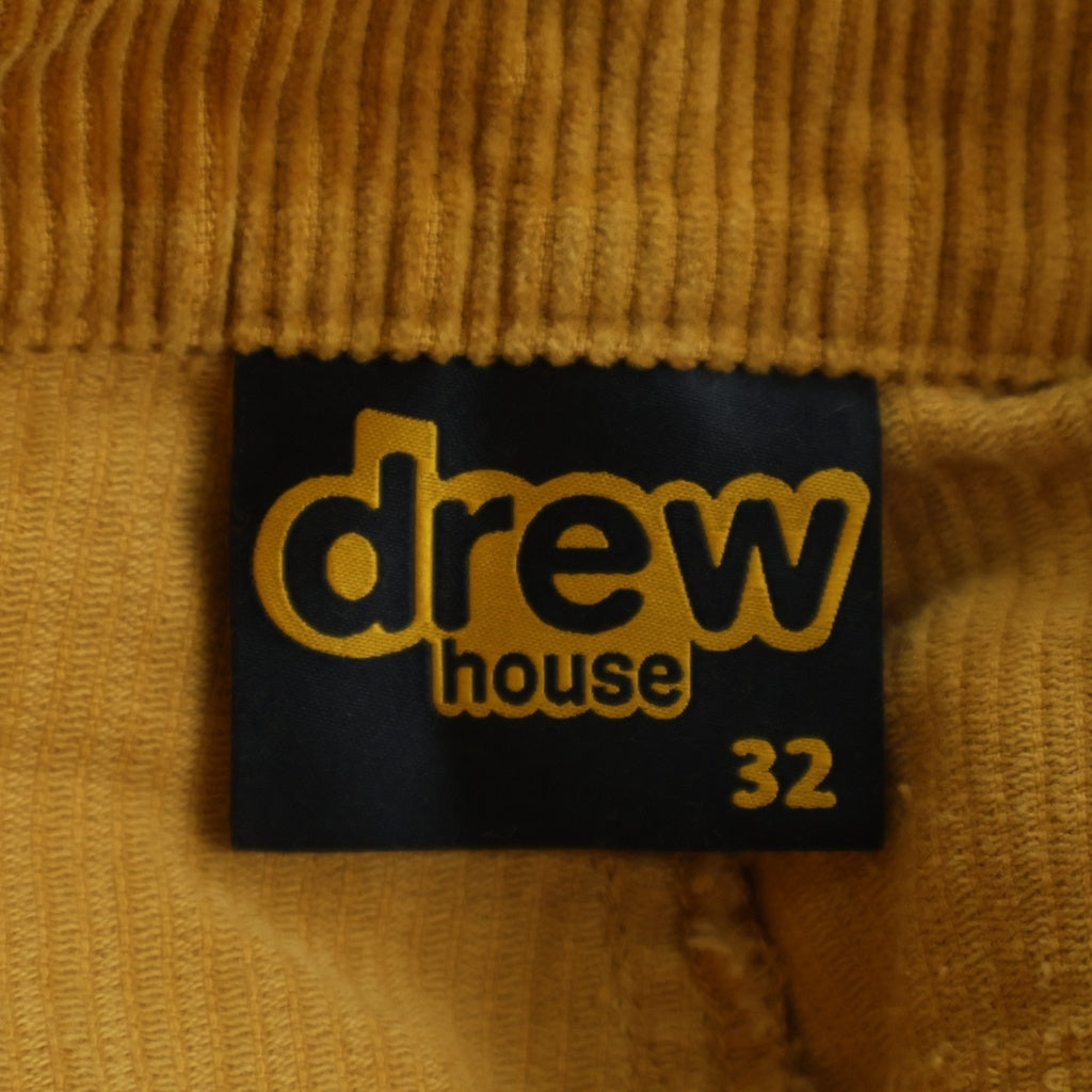 drew house(ドリューハウス) Corduroy Pants コーデュロイ カーペンターパンツ イエロー