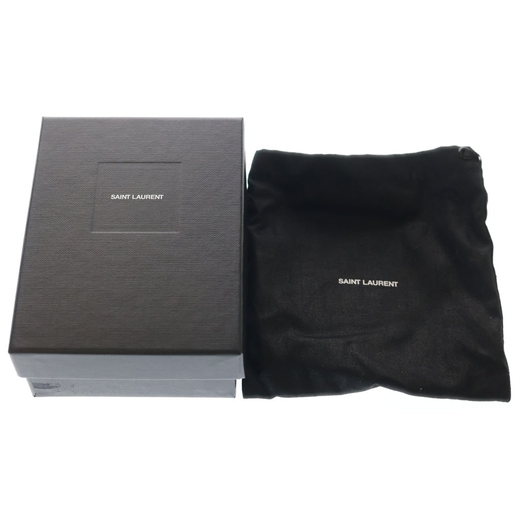 SAINT LAURENT PARIS(サンローランパリ) Niki Chain Case ニキ カサンドラ ミニポーチ ケース ブラック 710844 レディース