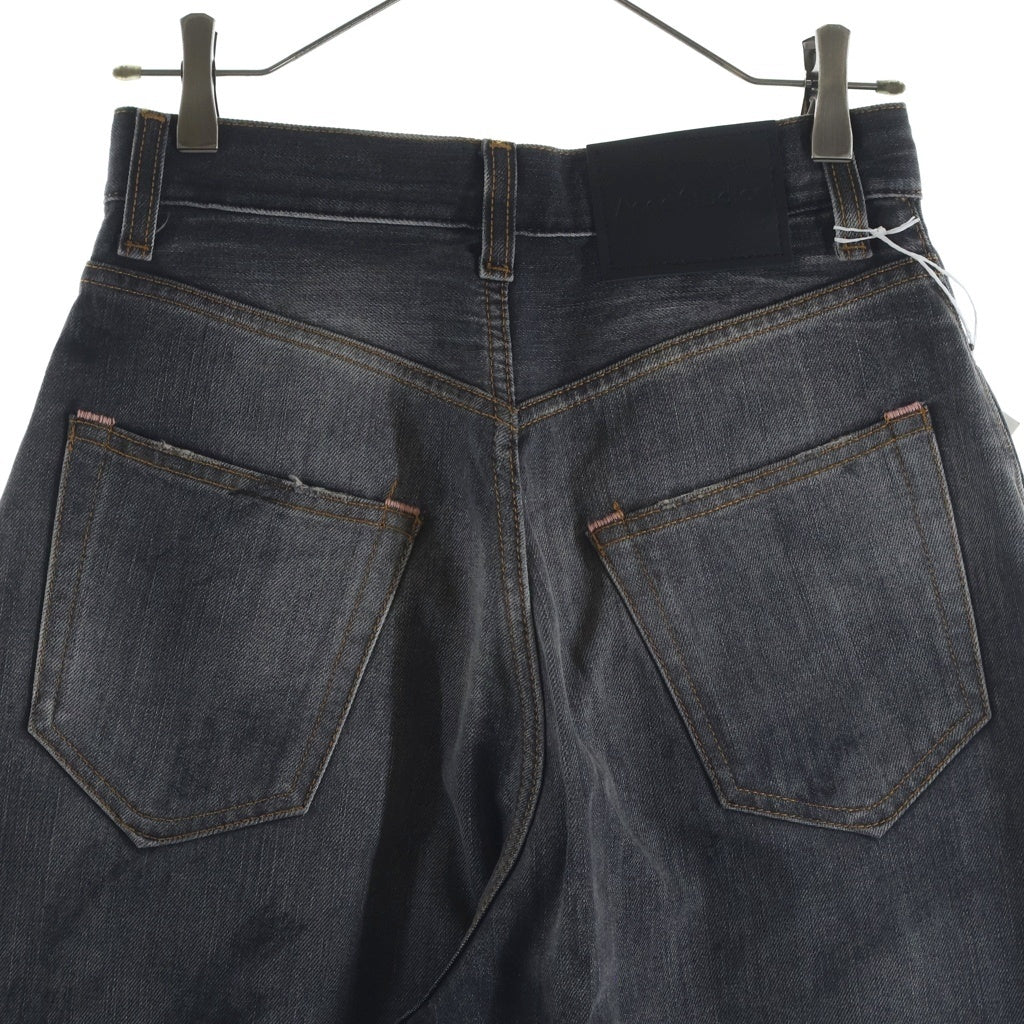 Acne Studios(アクネ ストゥディオズ) 2023 U Black Trafalgar C00089 ウォッシュド加工 ルーズフィットジーンズ デニムパンツ ブラック