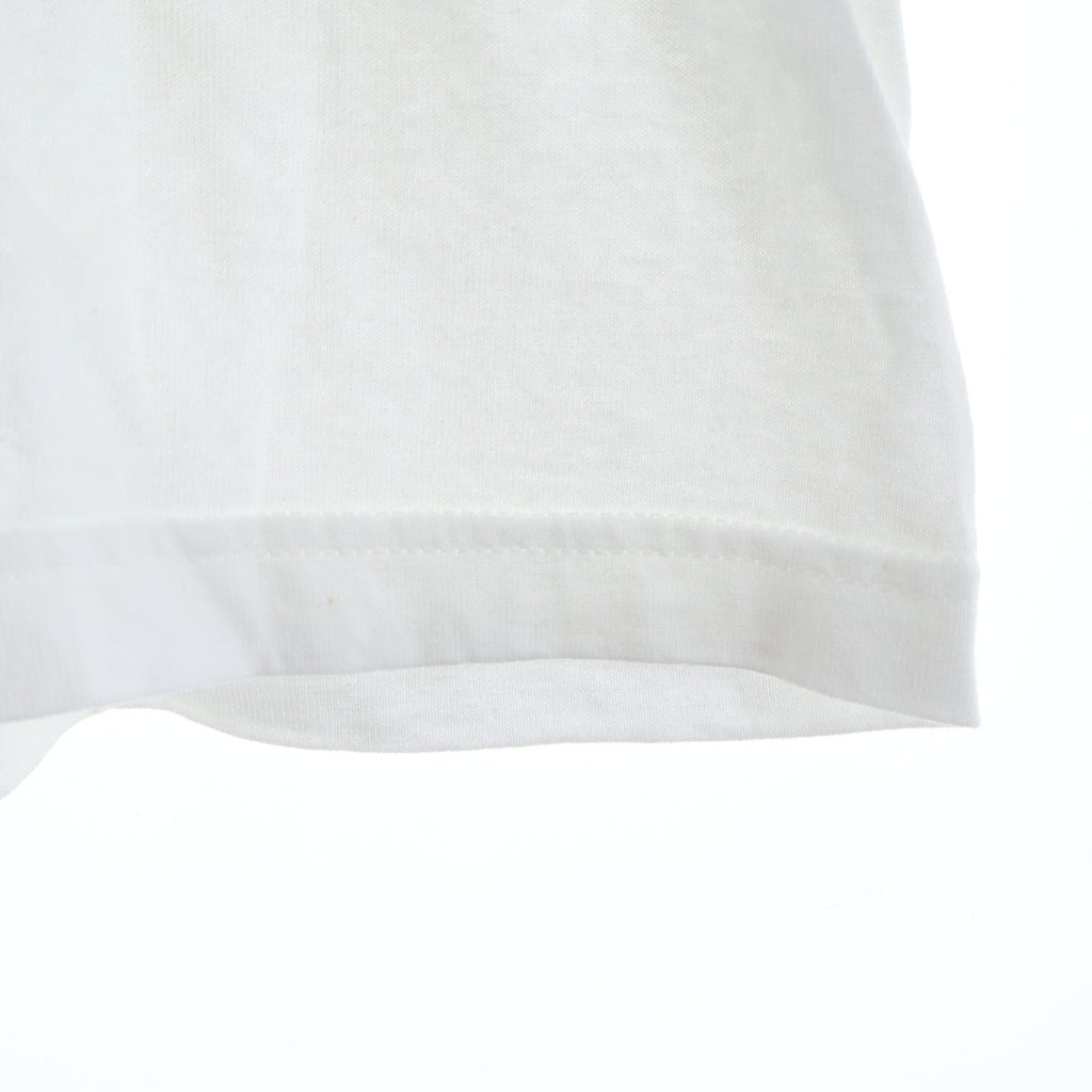 CHROME HEARTS(クロムハーツ) OLD FLORAL T-SHIRT オールド バックフローラルクロス ネックロゴ半袖Tシャツ ホワイト