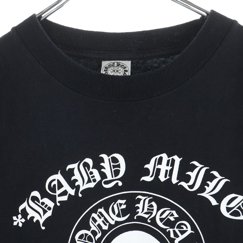 CHROME HEARTS(クロムハーツ) OLD A BATHING APE MILO T-SHIRT オールド アベイシングエイプ マイロ ホースシュー 半袖Tシャツ ブラック