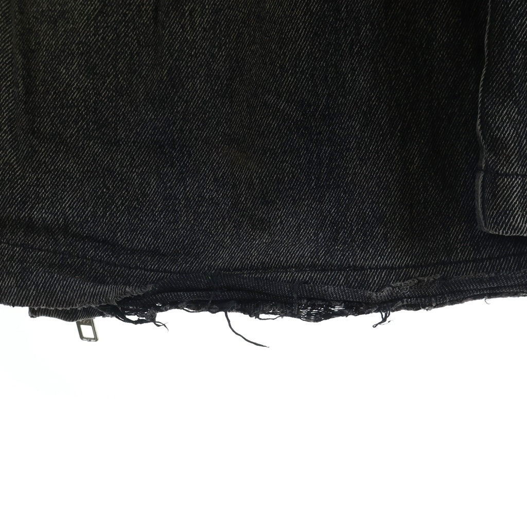 NO/FAITH STUDIOS(ノーフェイスストゥディオス) CARGO DENIM PANTS マルチポケットデザイン デニム カーゴワイドパンツ カーキ -