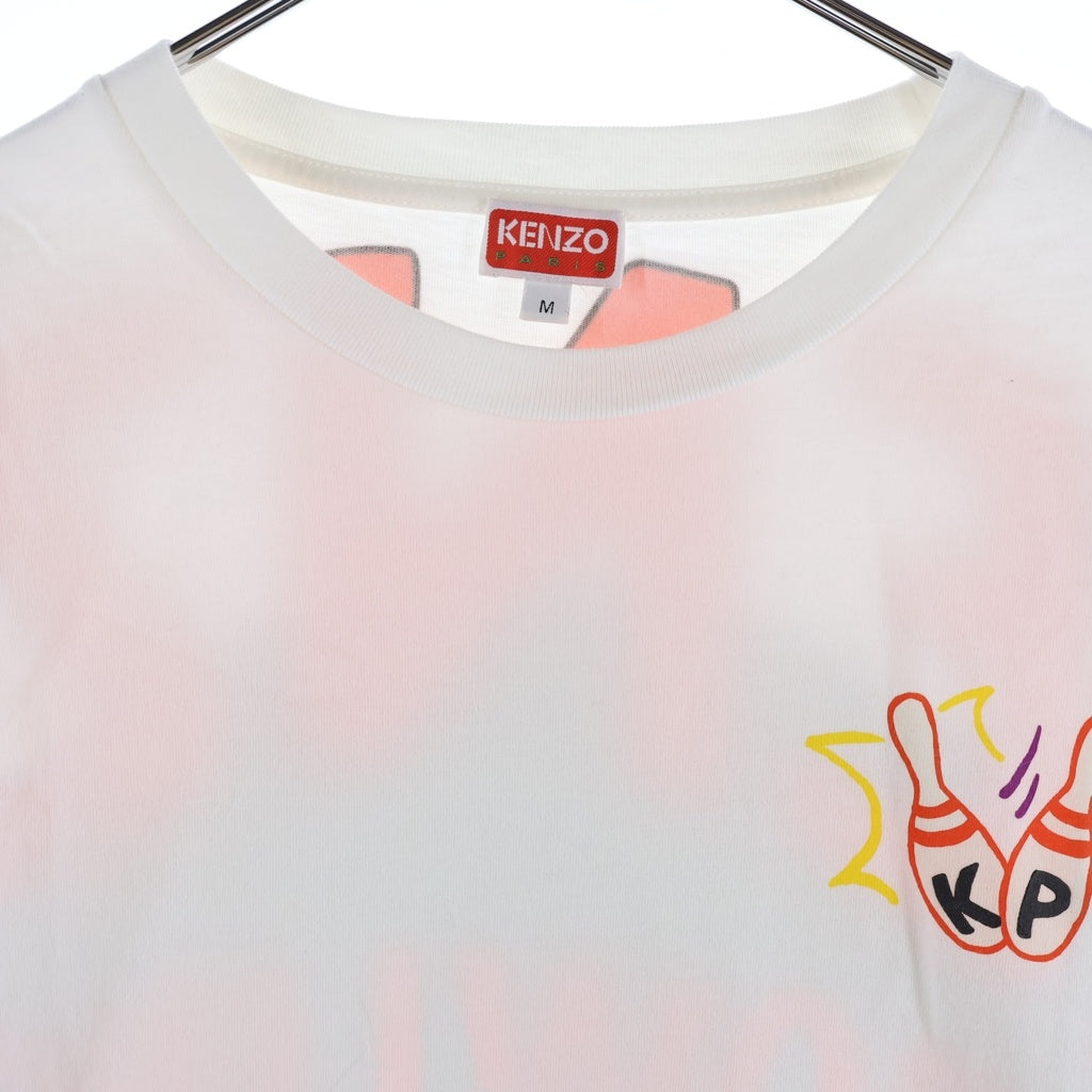 KENZO(ケンゾー) Bowling Oversized T-Shirt 半袖Tシャツ ホワイト FD55TS4534SG