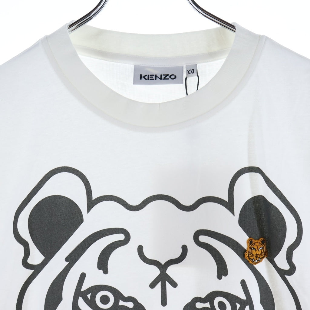 KENZO(ケンゾー) K-Tiger T-Shirt タイガープリント 半袖Tシャツ ホワイト FB65TS5224SA