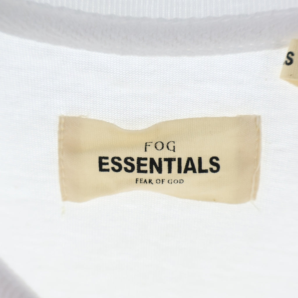 FEAR OF GOD ESSENTIALS(フィアオブゴッド エッセンシャルズ) S/S T-SHIRT バックロゴ 半袖Tシャツ ホワイト