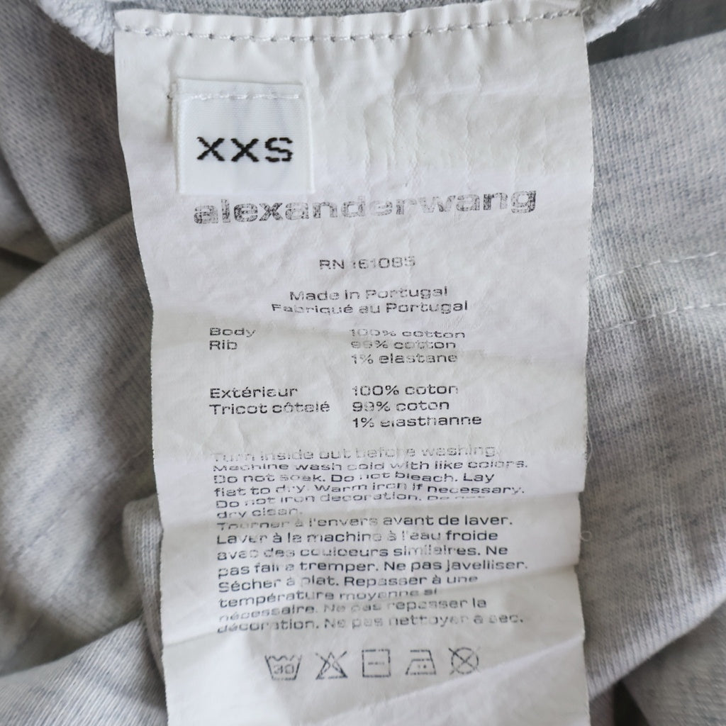 ALEXANDER WANG(アレキサンダーワン) NEW YORK T-Shirt ニューヨーク 半袖Tシャツ グレー