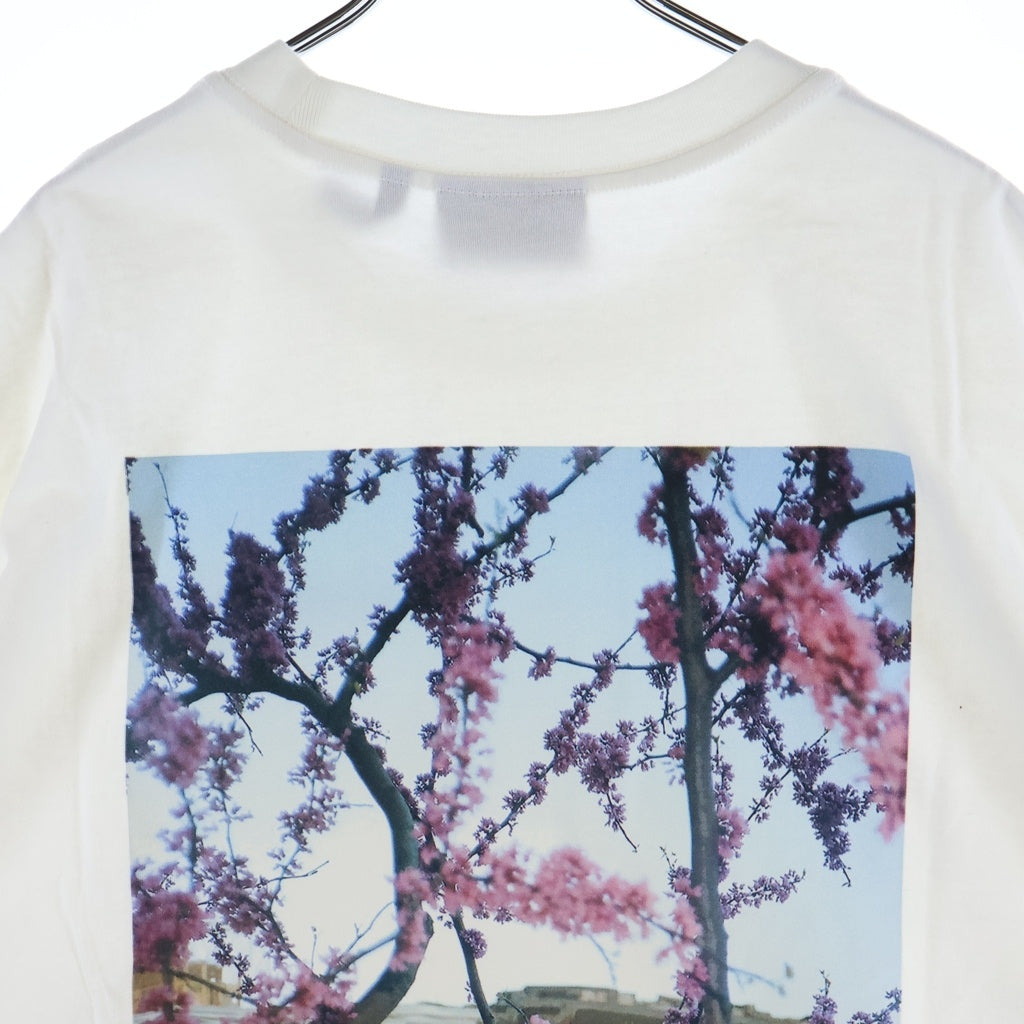 FEAR OF GOD ESSENTIALS(フィアオブゴッド エッセンシャルズ) S/S T-SHIRT FLOWER フラワーフォト 半袖Tシャツ ホワイト
