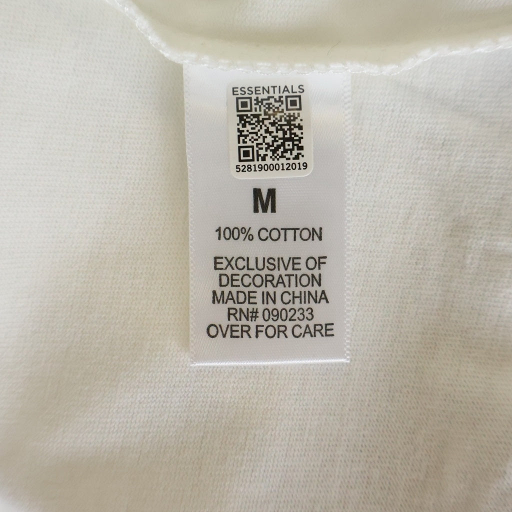 FEAR OF GOD ESSENTIALS(フィアオブゴッド エッセンシャルズ) S/S T-SHIRT FLOWER フラワーフォト 半袖Tシャツ ホワイト