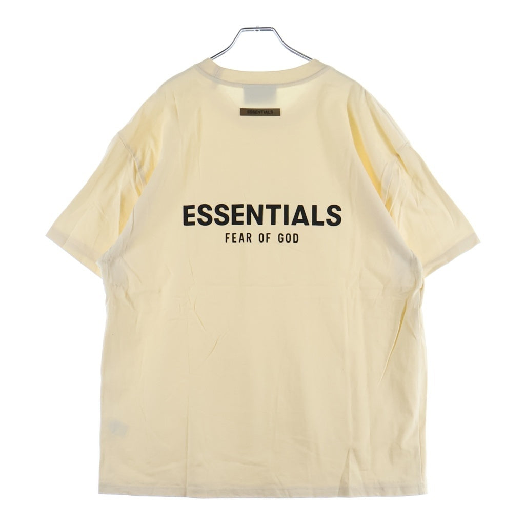 FEAR OF GOD ESSENTIALS(フィアオブゴッド エッセンシャルズ) S/S T-SHIRT バックラバーロゴ 半袖Tシャツ アイボリー