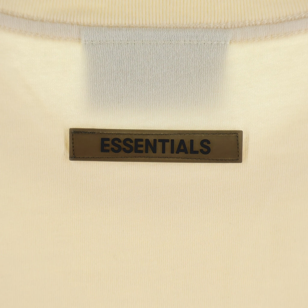 FEAR OF GOD ESSENTIALS(フィアオブゴッド エッセンシャルズ) S/S T-SHIRT バックラバーロゴ 半袖Tシャツ アイボリー
