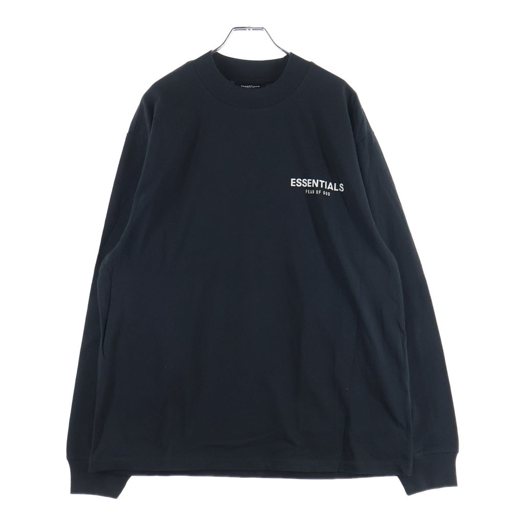 FEAR OF GOD ESSENTIALS(フィアオブゴッド エッセンシャルズ) L/S T-SHIRT FLOWER フラワーフォト 長袖Tシャツ ロンT ブラック