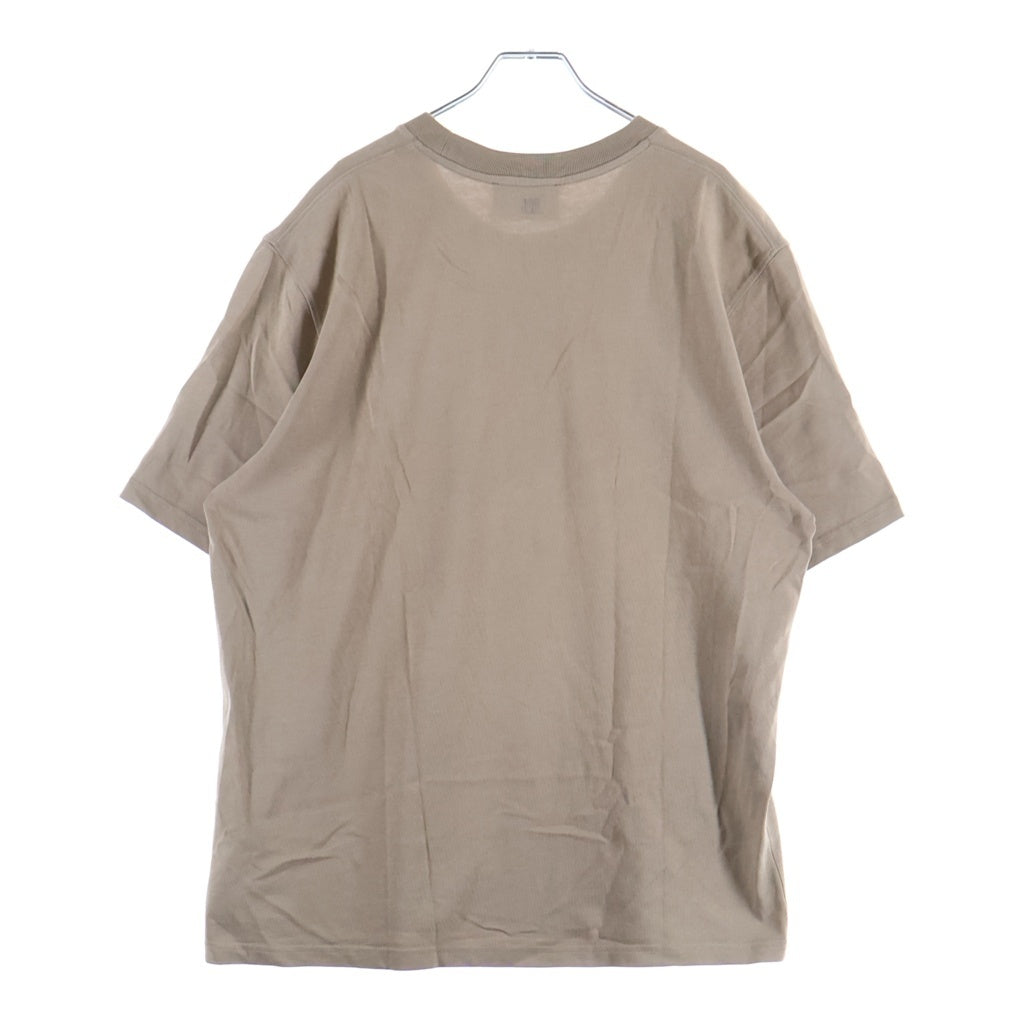 AMI Alexandre Mattiussi(アミアレクサンドルマテュッシ) T-Shirt ハートエンボスロゴ 半袖Tシャツ ベージュ UTS025.726