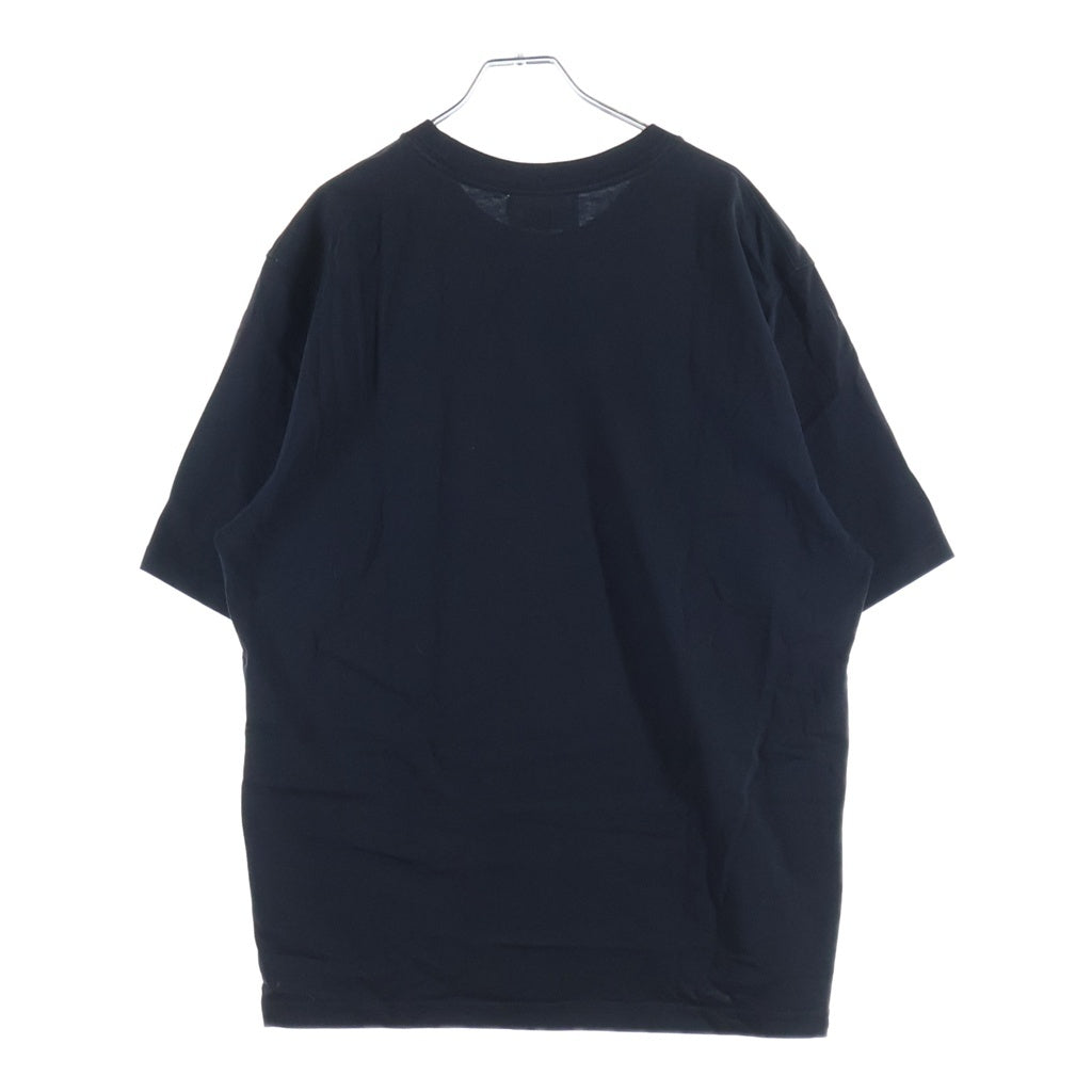 AMI Alexandre Mattiussi(アミアレクサンドルマテュッシ) T-Shirt ハートロゴ刺繍 半袖Tシャツ ブラック E22UTS002.726