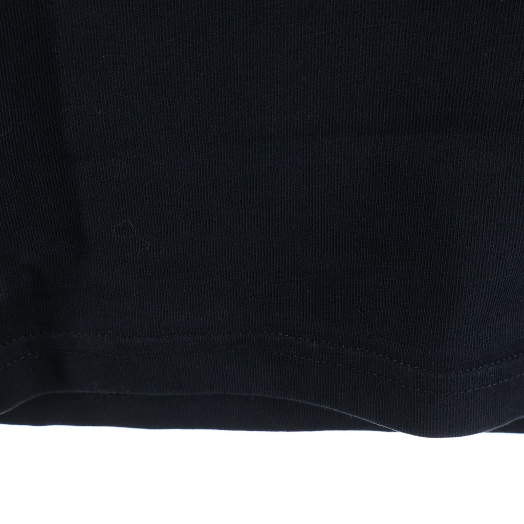 AMI Alexandre Mattiussi(アミアレクサンドルマテュッシ) T-Shirt ハートロゴ刺繍 半袖Tシャツ ブラック E22UTS002.726