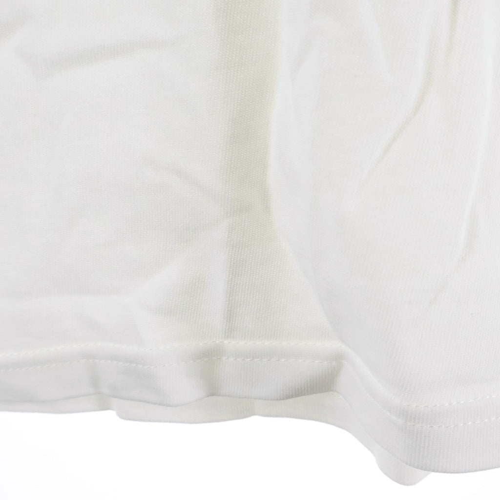 AMI Alexandre Mattiussi(アミアレクサンドルマテュッシ) T-Shirt ハートロゴ刺繍 半袖Tシャツ ホワイト UTS004.726